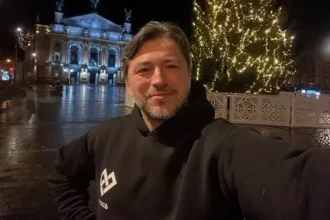Сергій Притула привітав дружину з ювілеєм у родинному колі