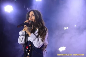 Христина Соловій на концерті
