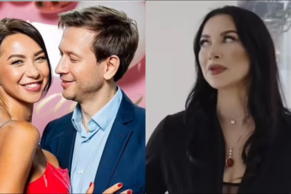 Дмитро Ступка та Поліна Логунова у часи шлюбу