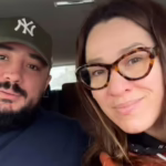 Наталка Карпа проводжає чоловіка Євгена Тєрєхова на фронт