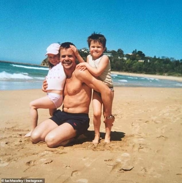 Архівне фото родини Хоулі-Кідман