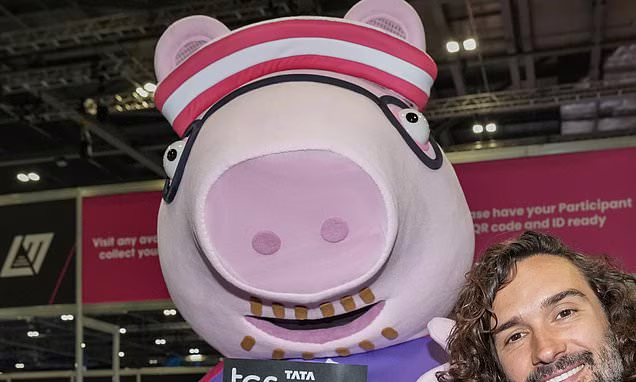 Harry Styles у костюмі Daddy Pig Лондонський марафон