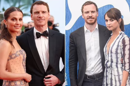 Алісія Вікандер та Майкл Фассбендер на світському заході