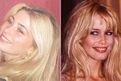 Клементін Вон та її мати Клаудія Шиффер порівняння зовнішності