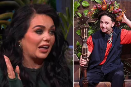 Скарлетт Моффатт захищає Адама Томаса в I'm A Celebrity