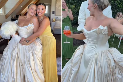 Plus-size модель Райлі Гемсон у весільній сукні Riley Hemson