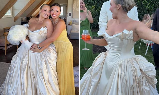 Plus-size модель Райлі Гемсон у весільній сукні Riley Hemson