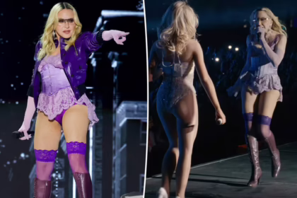 Мадонна та Сабріна Карпентер на сцені Coachella 2026