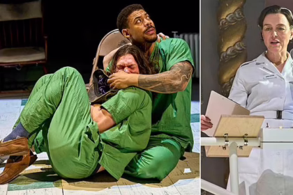 Aaron Pierre в постановці One Flew Over The Cuckoo's Nest Old Vic