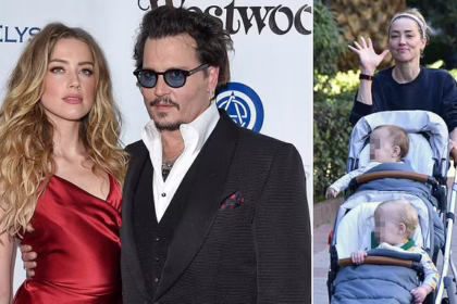 Ембер Гьорд з дітьми в Іспанії