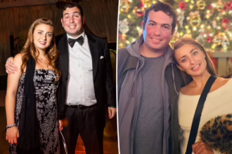 Еббі Ромео та Девід Айзекман на червоній доріжці