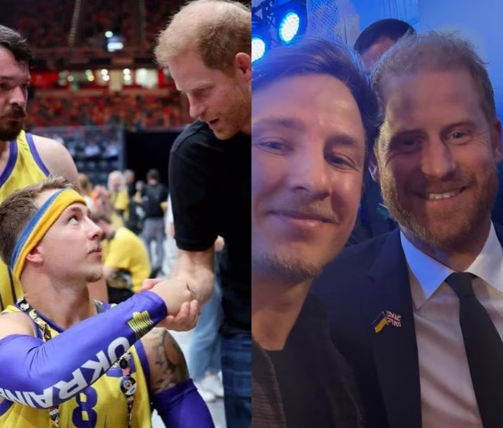 Олександр Терен та принц Гаррі порівняння фото 2023 та 2026 років