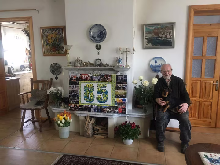 Портрет Євгена Удіна заслужений художник України