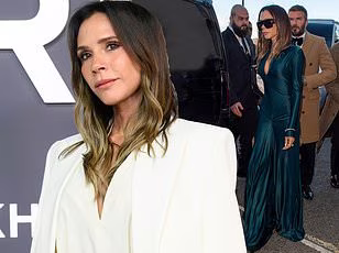 Елегантний образ Вікторії Бекхем та її розкішне волосся