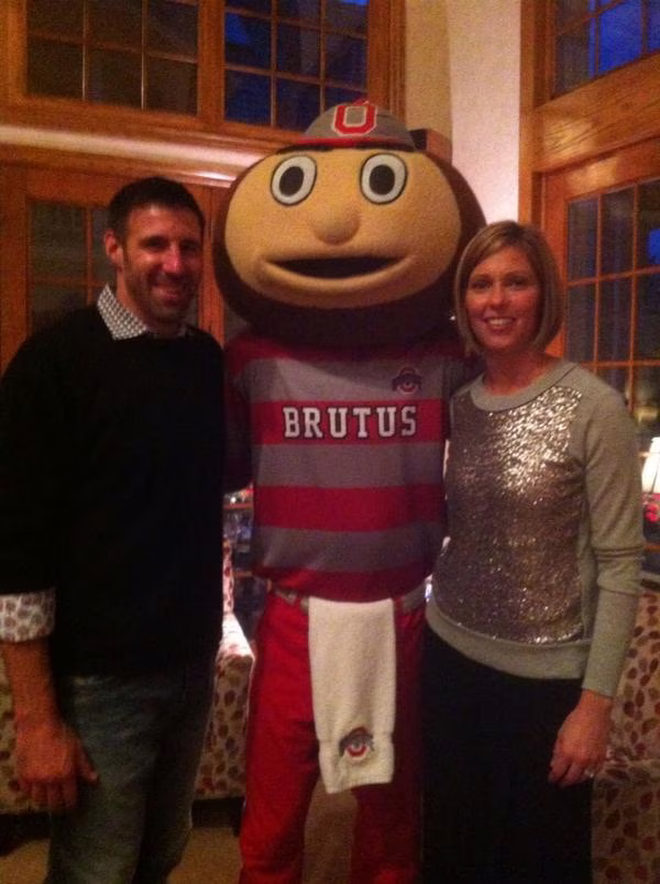 Майк Врабел з дружиною Джен голлівудські зірки