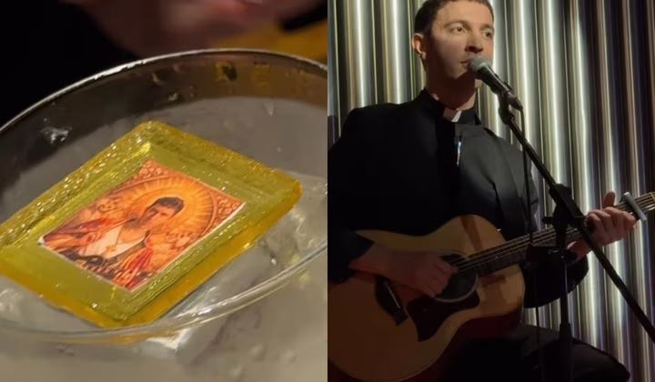 Іван Люленов у образі священника нова пісня ікони