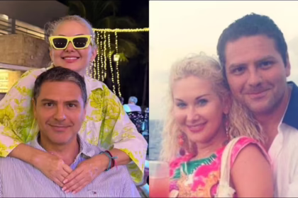 Катерина Бужинська разом із чоловіком Дімітаром Стойчевим на річницю