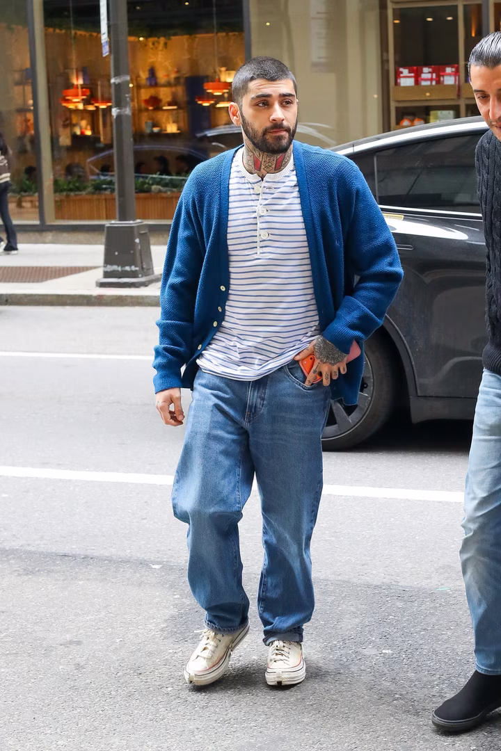 Зейн Малік позує для фото на початку 2025 року